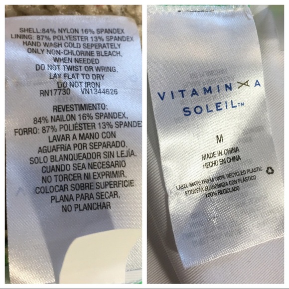 NWT! Vitamin A Soleil multicolor snake print top - Picture 5 of 5